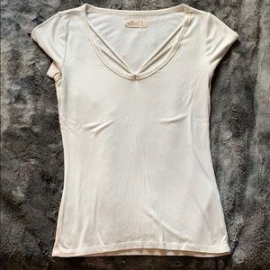 small white Hollister shirt